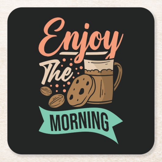 Zeer Cool en Schattig Koffie of Java Kartonnen Onderzetters (Voorkant)