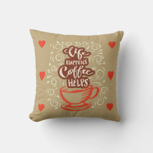 Zeer Cool en Schattig Koffie of Java Kussen