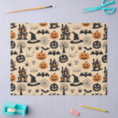 Zeer cool Halloween-thema Tissuepapier (Craft)