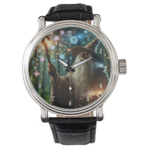 Zeer Cool & Kleurrijke Tovenaar Gieten van een Spe Horloge