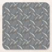 Zeer Cool Metal Diamond Pattern Onderzetter Set (Voorkant)