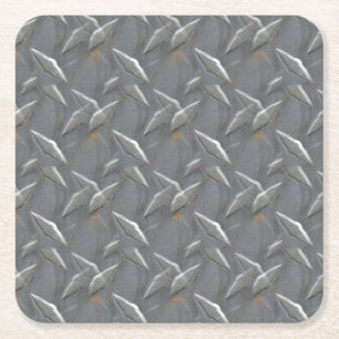 Zeer Cool Metal Diamond Pattern Onderzetter Set