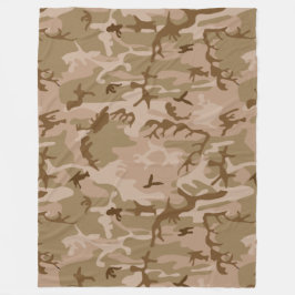 Zeer Cool Militair Stijl woestijn camouflagepatroo Fleece Deken