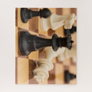 Zeer Cool Schaakbord met Stukken Legpuzzel