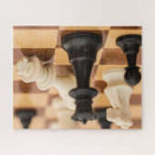 Zeer Cool Schaakbord met Stukken Legpuzzel (Horizontaal)