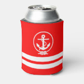 Zeer Cool Scheepsanker Patroon Blikjeskoeler (Blikje Achterkant)
