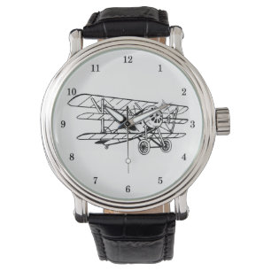Zeer cool Tri Wing Airplane Wrist Watch Horloge
