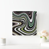 ZEER COOL VIERKANTE KLOK (Huis)