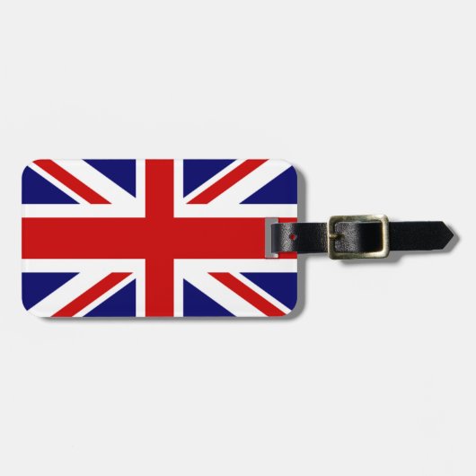 Zeer Cool VK Vlag De Union Jack Bagagelabel (Voorkant horizontaal)