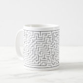 Zeer Cool Werkelijke Oplosbare Doolhof Koffiemok (Voorkant links)