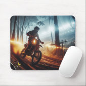 Zeer coole MotoCross concurrentie digitale renderi Muismat (Met muis)