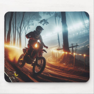 Zeer coole MotoCross concurrentie digitale renderi Muismat