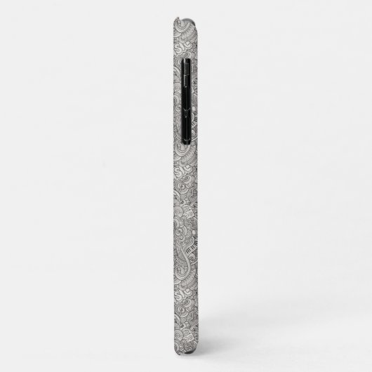 Zeer coole Music Pattern iPhone Case (Achterkant/links)