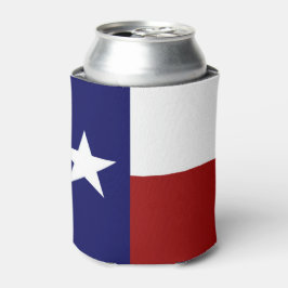 Zeer Coole Patriottische Texas Vlag Blikjeskoeler