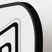 Zeer Coole Snelheidslimiet 99 Pickleball Paddle (Links Detail)