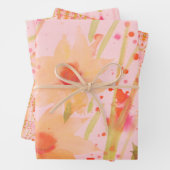 Zeer decoratief vellen inpakpapier (In situ)