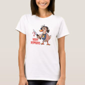 Zeer Demure Duck Lady Pirate T-shirt (Voorkant)