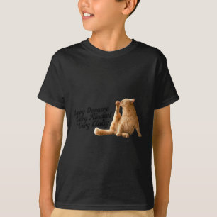 Zeer demure Mindful Cly Meme Funny Cat T-shirt