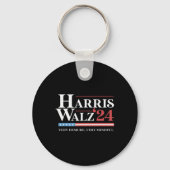 Zeer demure Zeer Mindful Kamala Harris Wheimer 202 Sleutelhanger (Voorkant)
