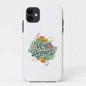 Zeer Demure Zeer Mindful Trend Demure & Mindful Case-Mate iPhone Case (Achterkant)