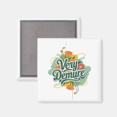 Zeer Demure Zeer Mindful Trend Demure & Mindful Magneet (Voorkant / Achterkant)