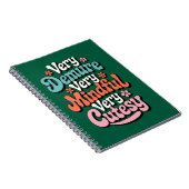 Zeer demure zeer mindful zeer schattig bruisend me notitieboek (Rechterzijde)