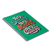 Zeer demure zeer mindful zeer schattig bruisend me notitieboek (Rechterzijde)