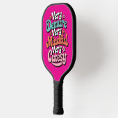 Zeer demure zeer mindful zeer schattig bruisend me pickleball paddle (Links)