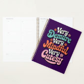 Zeer demure zeer mindful zeer schattig bruisend me planner (Display)