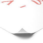 Zeer demure zeer mindful zeer schattig perfect poster (Hoek)