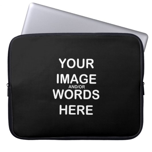 ZEER / doe het zelf ~ Laptop-hoes Laptop Sleeve (Voorkant)