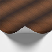 Zeer donkergrijze hardevloerkorrel cadeaupapier (Hoek)