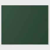 Zeer donkergroen - inpakpapier (Vlak)