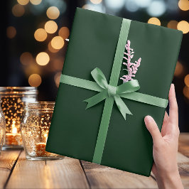 Zeer donkergroen - inpakpapier