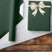 Zeer donkergroen - inpakpapier