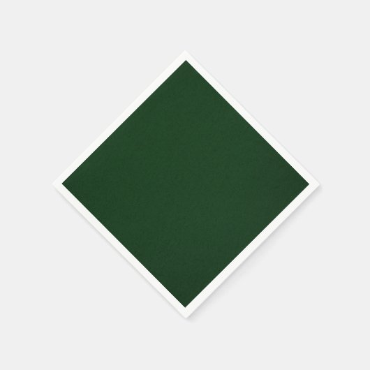 Zeer donkergroen servet (Hoek)