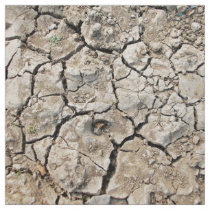 Zeer droog en gekraakte grond stof