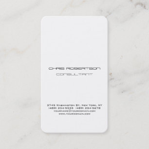 Zeer duidelijk grijs wit aantrekkelijk Visitekaart Visitekaartje