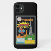 Zeer dunne Bomb Firecracker iPhone Case (Achterkant)