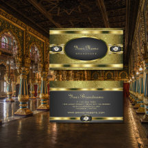 Zeer elegant goud en zwart gekleurd met diamanten