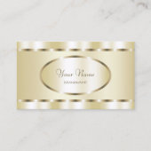 Zeer elegant Shimmery Gold-effect Professional Visitekaartje (Voorkant)