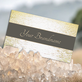 Zeer elegante zonsondergang over de oceaan Profess Visitekaartje