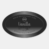 Zeer elegante zwarte en witte etiketten van het Pr (Voorkant)