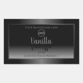 Zeer elegante zwarte en witte etiketten van het Pr (Voorkant)