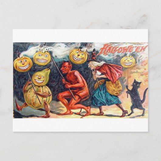 Zeer eng Halloween Briefkaart (Voorkant)