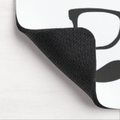 Zeer Engelse Mustache Muismat (Hoek)