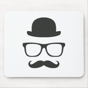 Zeer Engelse Mustache Muismat