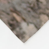 Zeer ernstige pug fleece deken (Hoek)