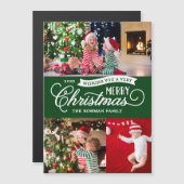 Zeer fijne Magnetic Holiday-fotokaart (Voorkant / Achterkant)