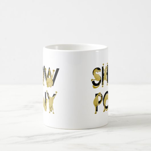 Zeer flexibel SHOW PONY Koffiemok (Center)